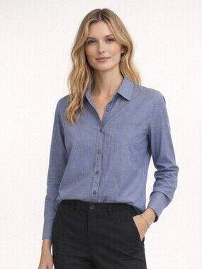 Theory Women's Shirt Long Sleeve, Business, Carrier Wear, Office, Teacher